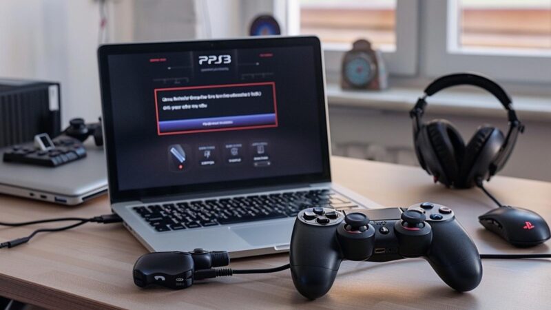 Comment connecter une manette PS3 à un PC ?