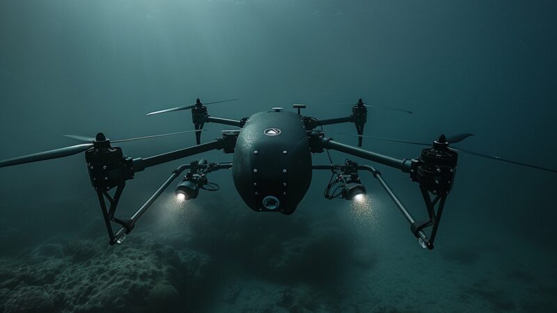 Quels drones sous-marins sont conçus spécifiquement pour les opérations de nettoyage des fonds marins ?
